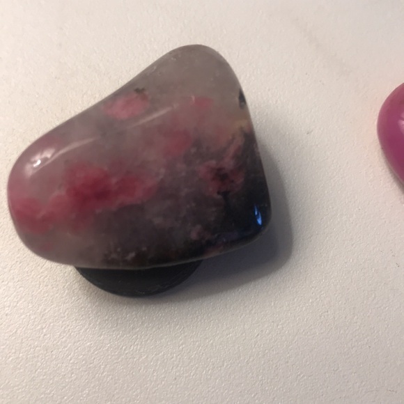 Pink agate set - Picture 3 of 6